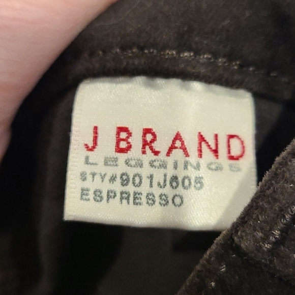 J Brand espresso velour skinny jeans - Picture 8 of 8